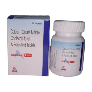 SUPRICAL FEM TAB BOTTLE