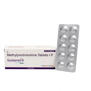 SYSTAPRED 8MG TAB