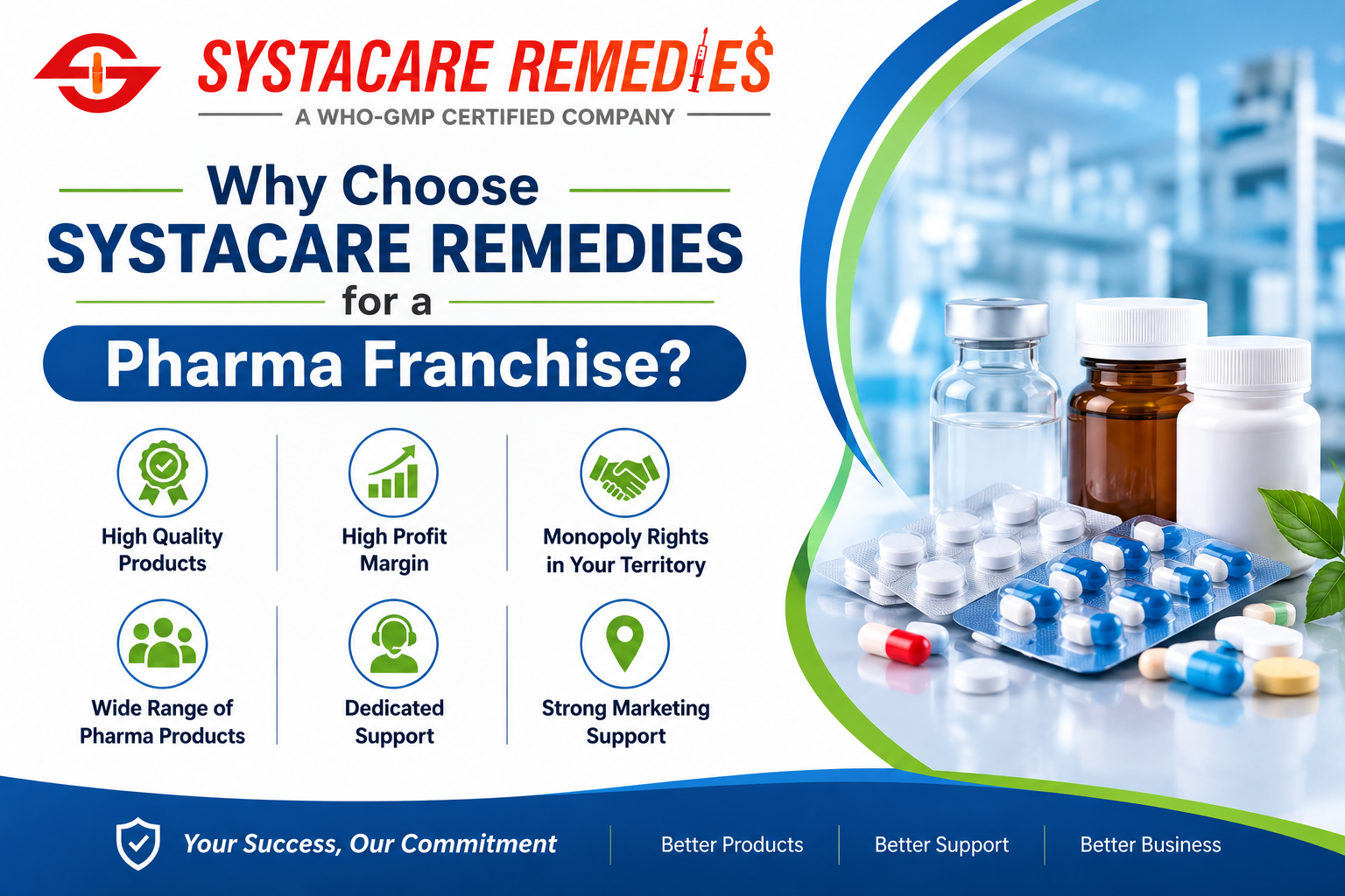 Why Choose Systacare Remedies for a Pharma Franchise